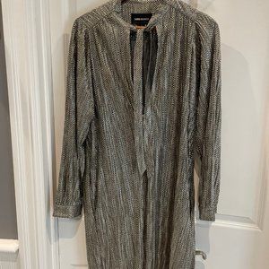 Sabina Musayev Eugene Metallic Dress